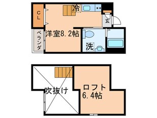 アネックス鶴舞の物件間取画像